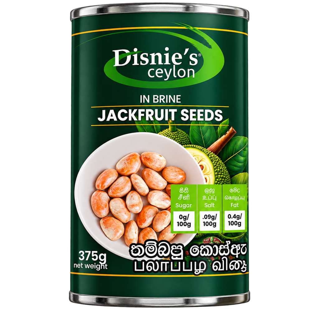 Jackfruit Seed in Brine තම්බපු කොස් ඇට பலாப்பழ விதை 460ml/380g can
