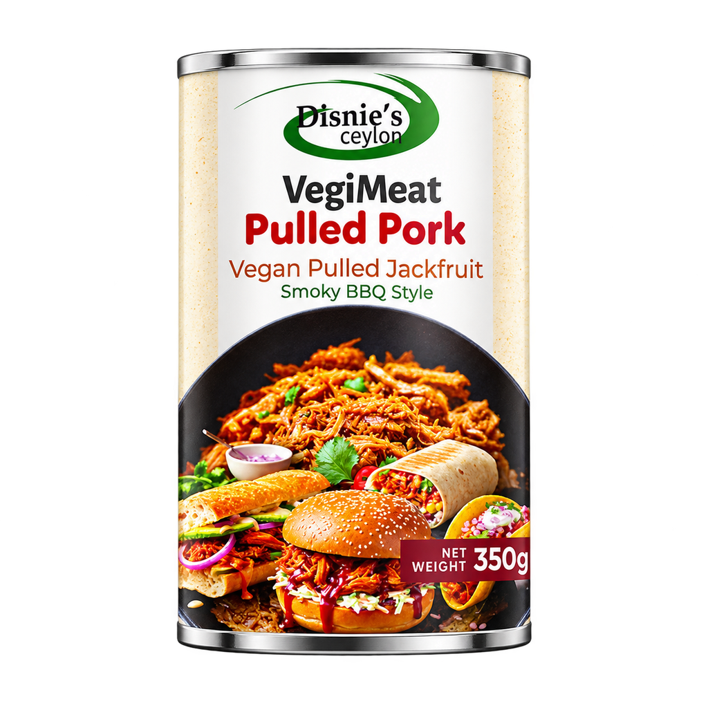 VegiMeat Pulled Pork 350g can වෙජි මීට් පුල්ඩ් පෝක් (Vegan)