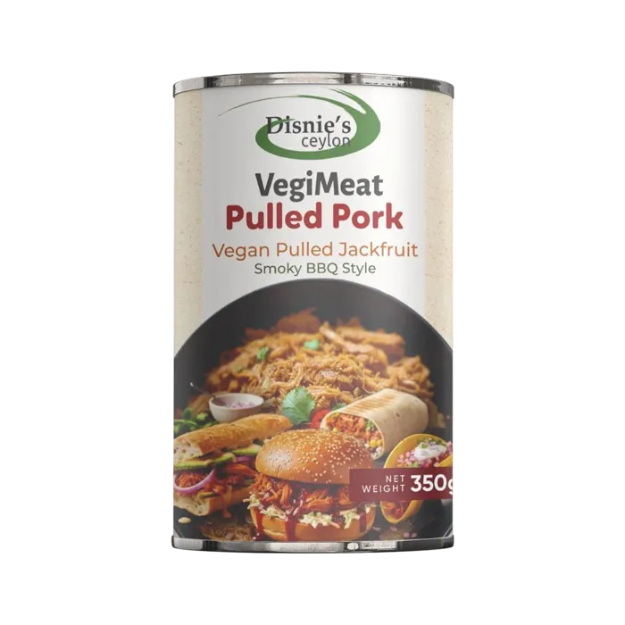 VegiMeat Pulled Pork 350g can වෙජි මීට් පුල්ඩ් පෝක්