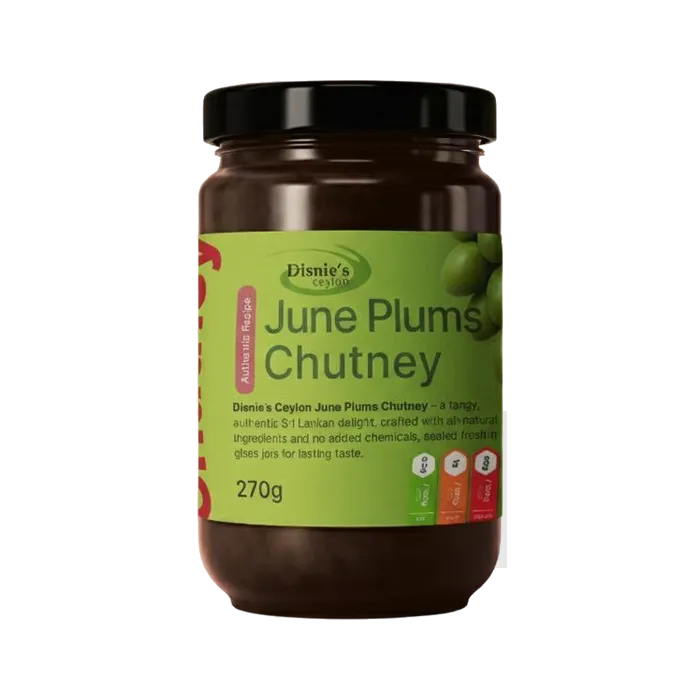 Ambarella (June Plums) Chutney 270g glass jar ඇඹරැල්ලා චට්නි