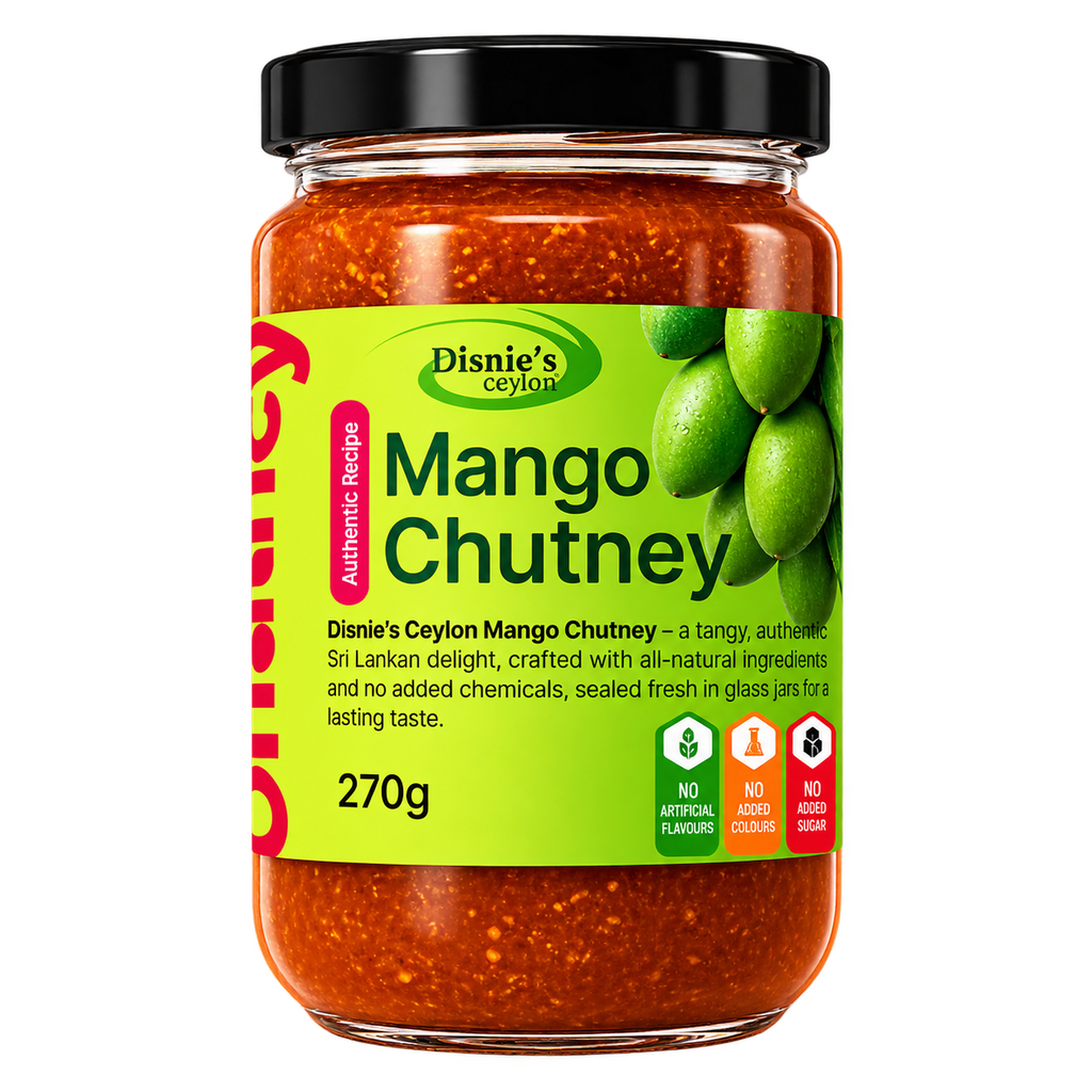 Mango Chutney අඹ චට්නි 270g/430g glass jar