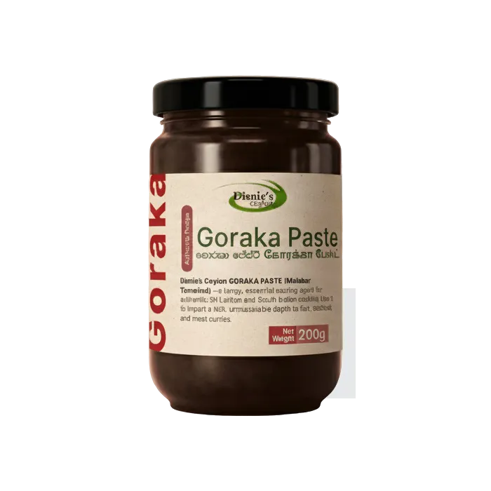 Goraka Paste ගොරකා පේස්ට් 200g/360g Glass Jar